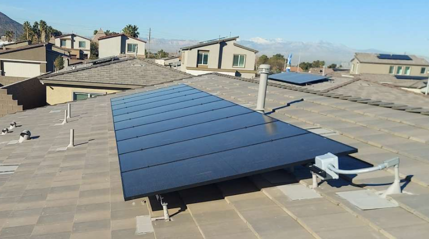 Solar panels Las Vegas installation performed by Cooper Roofing & Solar